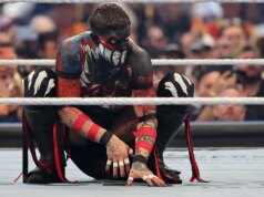 ‘Demon’ Finn Balor acerta pontuação com Dominik Mysterio na WrestleMania 42
