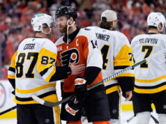 Os Flyers superam os Penguins e conquistam a série no difícil Jogo 6