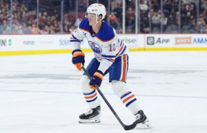 Trent Frederic, dos Oilers, retornará à escalação contra Blackhawks