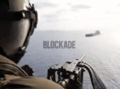 ‘Se você tentar fugir…’: Artilheiro de helicóptero dos EUA avisa navio perto do porto do Irã enquanto 27 navios retornavam – assista