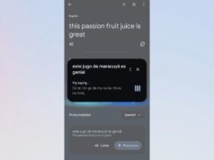Agora você pode usar o Google Tradutor para praticar sua pronúncia com suggestions de IA em tempo actual