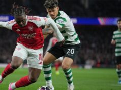 Arsenal avança para as semifinais da Liga dos Campeões após empate sem gols contra o Sporting