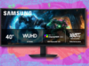 Economize mais de US $ 500 neste monitor de jogos Samsung curvo de 40 polegadas