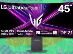 Regularmente por US$ 2.000, o monitor de jogos LG UltraGear OLED curvo de 45 polegadas está com mais de US$ 400 de desconto no momento