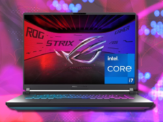 Jogos em qualquer lugar – economize $ 200 no laptop computer ASUS ROG Strix G16 na Amazon