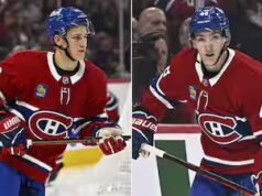 Em plus d’être uma possível marca de 50 mas, e Cole Caufield também foi o jogador mais gentil do LNH?