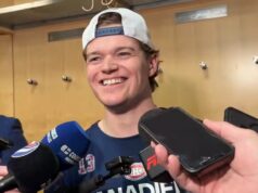 Le plateau des 50 buts étant plus près que jamais, Cole Caufield y pense