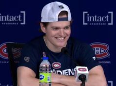 50 mas para Cole Caufield: «Je pensais que ça n’allait jamais chegou»