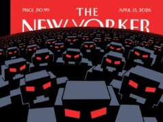 A história por trás da impressionante capa do pesadelo tecnológico dos nova-iorquinos