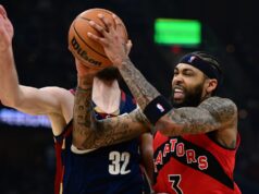 Brandon Ingram, do Raptors, acerta apenas nove arremessos de campo na derrota no jogo 1 para o Cavs