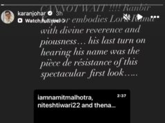 Ramayana: Karan chama Ranbir de ‘espetacular’, Hrithik diz que é louco