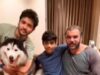 Sohail Khan publica um ambiente acquainted aconchegante com filhos e o animal de estimação Husky