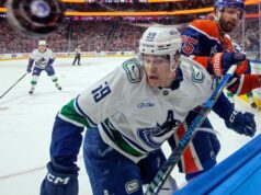 A morte de Canucks foi pontuada por uma última humilhação contra os Oilers