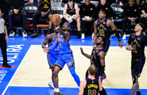 Thunder deu ao Lakers uma das piores derrotas da história da franquia