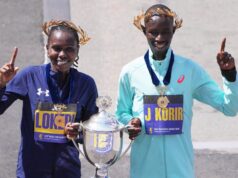 Campo empilhado, vento favorável pode produzir tempos mais rápidos na Maratona de Boston