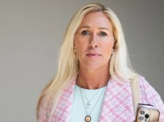 A ex-deputada MTG desabafa que está “muito além do que foi feito”, caracterizando o discurso de Trump como “GUERRA, GUERRA, GUERRA”