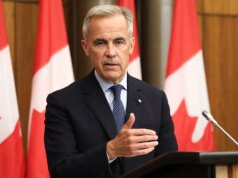 O primeiro-ministro do Canadá refere-se aos laços económicos dos EUA como uma fraqueza