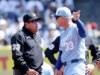O técnico do Royals, Matt Quatraro, foi expulso antes do time lançar um único arremesso contra o Yankees