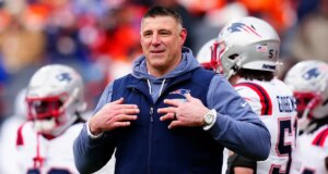 Ex-astro da NFL Shawne Merriman reage quando Mike Vrabel do Patriots é pego em escândalo