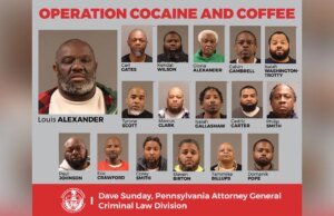 Café Sham Philadelphia que esconde operação de crack é preso em uma operação abrangente, 17 presos: AG