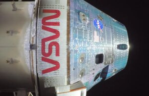 A tripulação do Artemis II faz um tour pelos bastidores de sua espaçonave Orion
