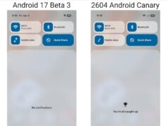 O Google lança uma nova versão do Android Canary, com várias mudanças na interface do usuário