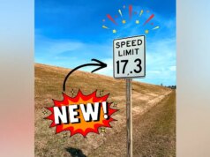 Qual é o objetivo? Por que uma área em Wisconsin tem um limite de velocidade muito específico