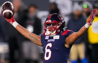 Philpot, de Alouettes, aceita pressão como o recebedor canadense mais bem pago da CFL