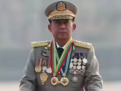Chefe do exército de Mianmar, Min Aung Hlaing, eleito presidente