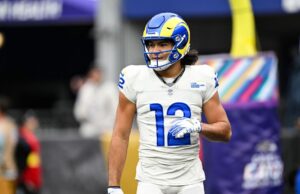 Advogado: Puka Nacua, recebedor do Rams, em reabilitação