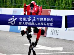 Robô chinês bate recorde mundial humano na meia maratona de Pequim