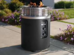 Eu tentei: o aquecedor externo Fireside360 da Ninja aquece você de todos os ângulos