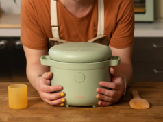 O pessoal da All the time Pan fez uma panela elétrica de arroz e é totalmente adorável