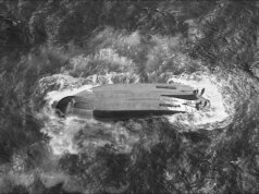 Seis desaparecidos após navio com bandeira dos EUA ser encontrado virado após tufão