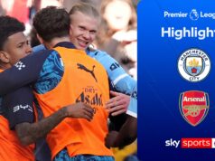 Vitória monumental do Man Metropolis, com vantagem do Arsenal reduzida para três pontos