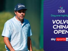 Del Rey lidera o Aberto da China após impressionante abertura das oitavas de closing