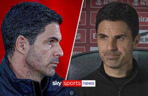 Arteta reage à saída da FA Cup: ‘Se alguém tem que assumir a responsabilidade, sou eu’