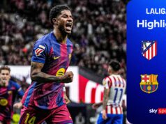 Rashford e Lewandowski marcam na vitória do Barcelona sobre o Atlético