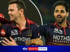 SEIS WICKETS em quatro saldos! Capitals LUTA contra RCB na música!