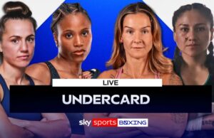 TRANSMISSÃO AO VIVO GRATUITA: Dubois vs Harper undercard incluindo DUAS lutas pelo título mundial