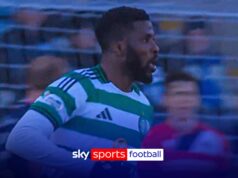 ENORME objetivo na corrida pelo título! Iheanacho coloca o Celtic na frente no ultimate do jogo em Dundee