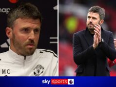 Artigos: Sir Jim Ratcliffe hesita em dar a Carrick um emprego permanente no Man Utd