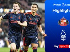 Forest de cinco gols dá um grande passo em direção à segurança com a goleada do Sunderland