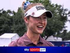 Korda estabelece recorde de pontuação de 36 buracos para o Campeonato Chevron com -14