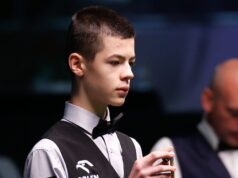 Szubarczyk, 15 anos, torna-se o mais jovem vencedor de uma partida do Campeonato Mundial de Snooker