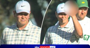 Em água quente? O gesto ofensivo de MacIntyre no Masters