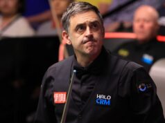 ‘Fiquei um pouco tenso’ – O’Sullivan perde para Higgins no clássico do Crisol