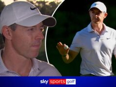 ‘Não proteja isso!’ – McIlroy promete ‘continuar balançando’ com a histórica liderança do Masters