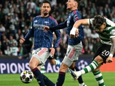 Ambas as equipas acertaram na trave quando o Arsenal enfrenta o Sporting AO VIVO!