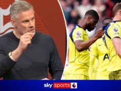 ‘Parece que os Spurs estão caindo!’ | Carra tem pouca fé na fuga do Tottenham